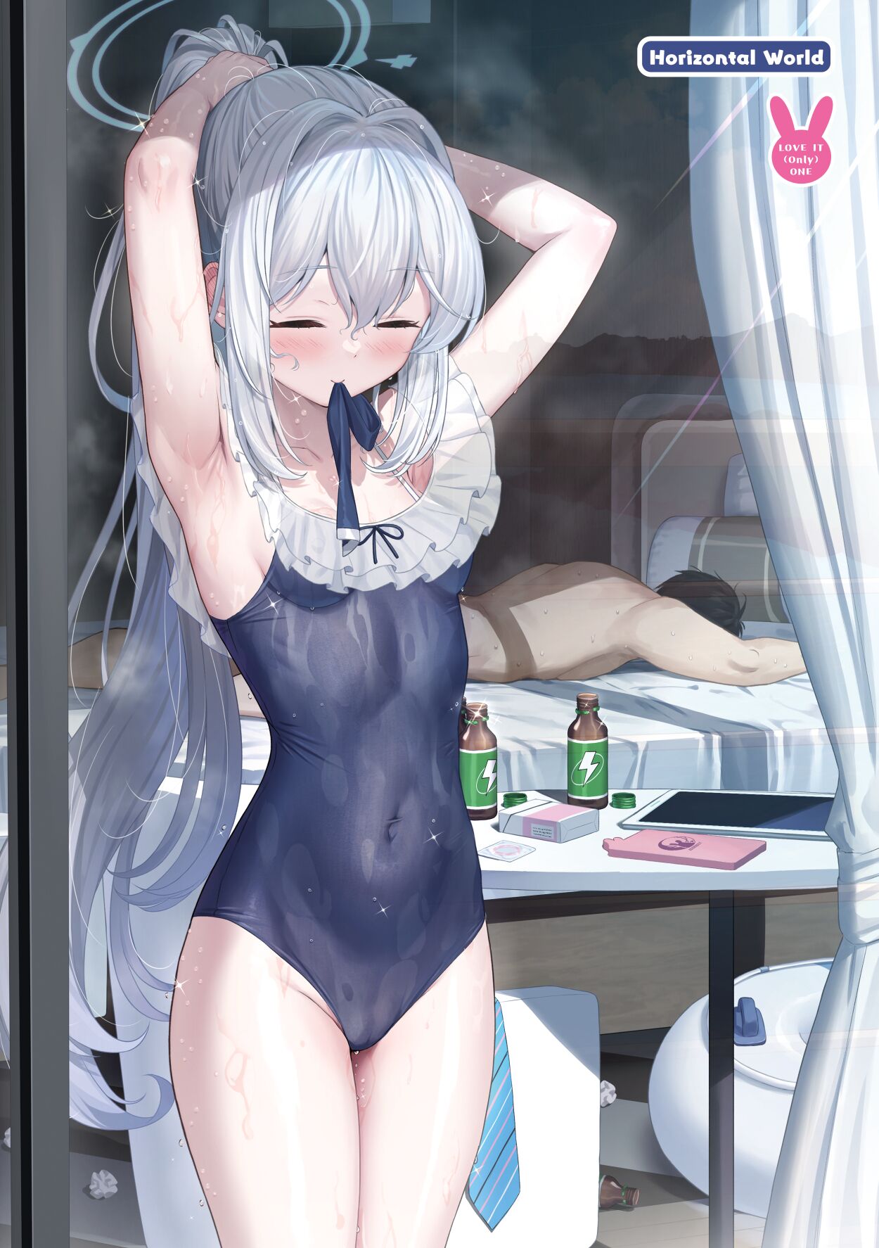 [Horizontal World (Matanonki)] LOVE IT (Only) ONE (Blue Archive) [Spanish] [Rakuen Translations] [Digital] изображение № 27