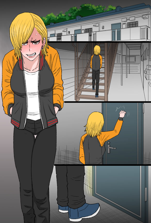 [金珠狼] 超おっかないウチのヤンキー母ちゃんがチャラ男のズル剥けチ○ポに完全敗北した話 画像番号 47