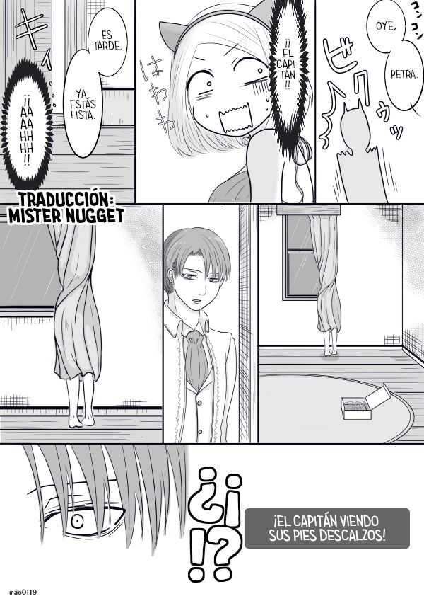 [(mao)] Rivetra Doujinshi  ♡Happy Halloween♡ (Shingeki no Kyojin) [Spanish] [Mr. Nugget] image number 4