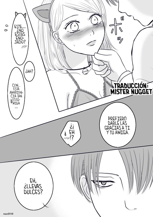 [(mao)] Rivetra Doujinshi  ♡Happy Halloween♡ (Shingeki no Kyojin) [Spanish] [Mr. Nugget] image number 15