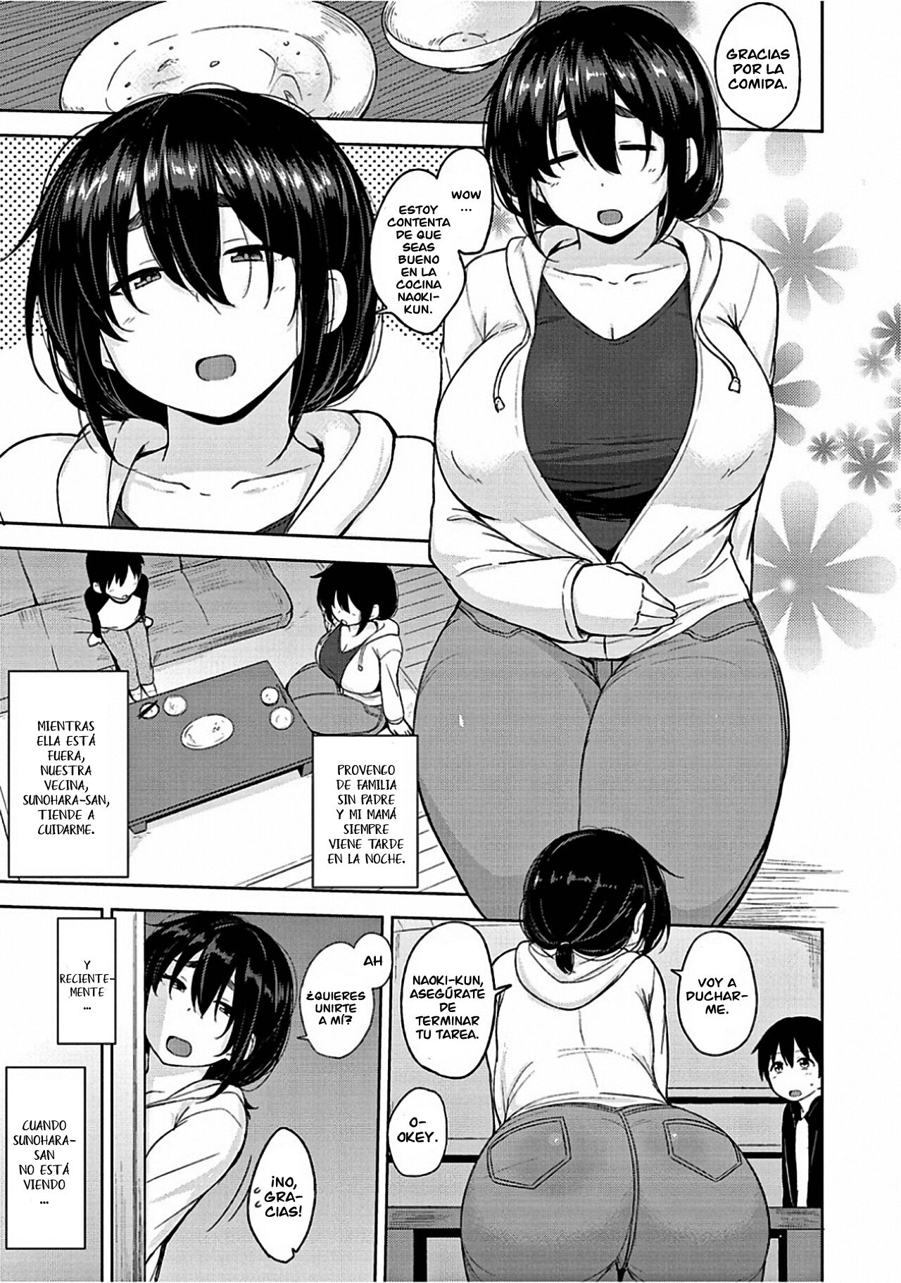 [Nanao Yukiji] Niku Chichi DAYS Ch. 1-4 [Spanish] =EES= [Digital] Bildnummer 25
