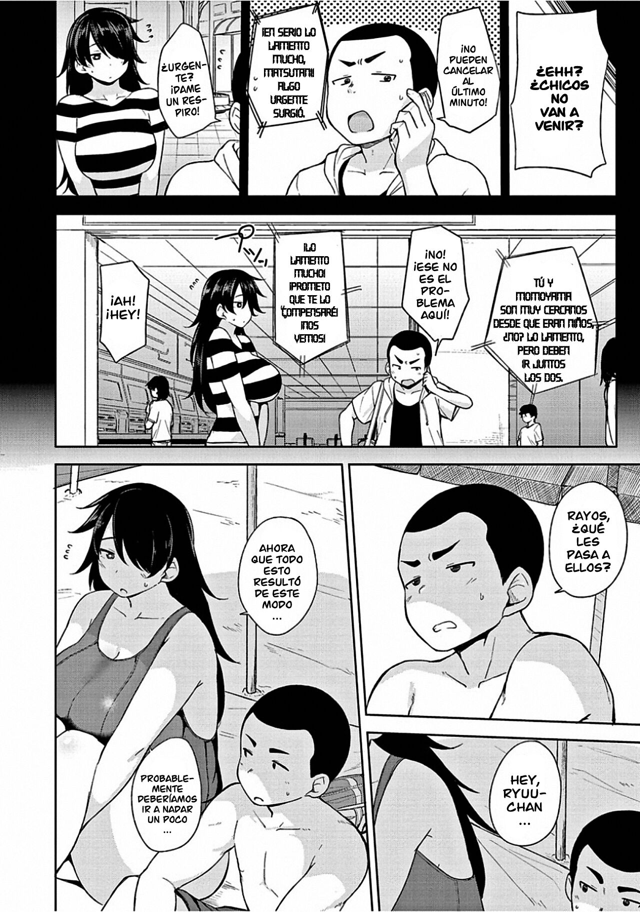 [Nanao Yukiji] Niku Chichi DAYS Ch. 1-4 [Spanish] =EES= [Digital] Bildnummer 70