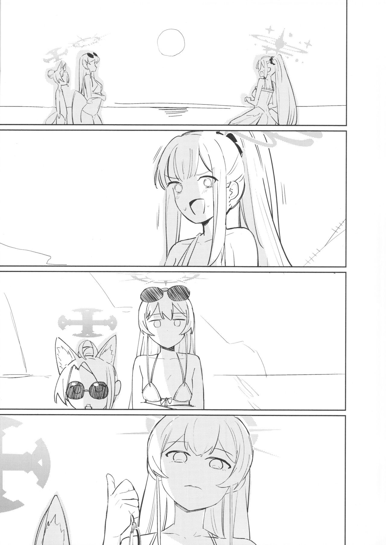 (C102) [NOAA RANPAKU (HIdama)] Nami ni Netsuai toka Itte (Blue Archive) [Chinese] [中華脊梁漢化組] numero di immagine  23