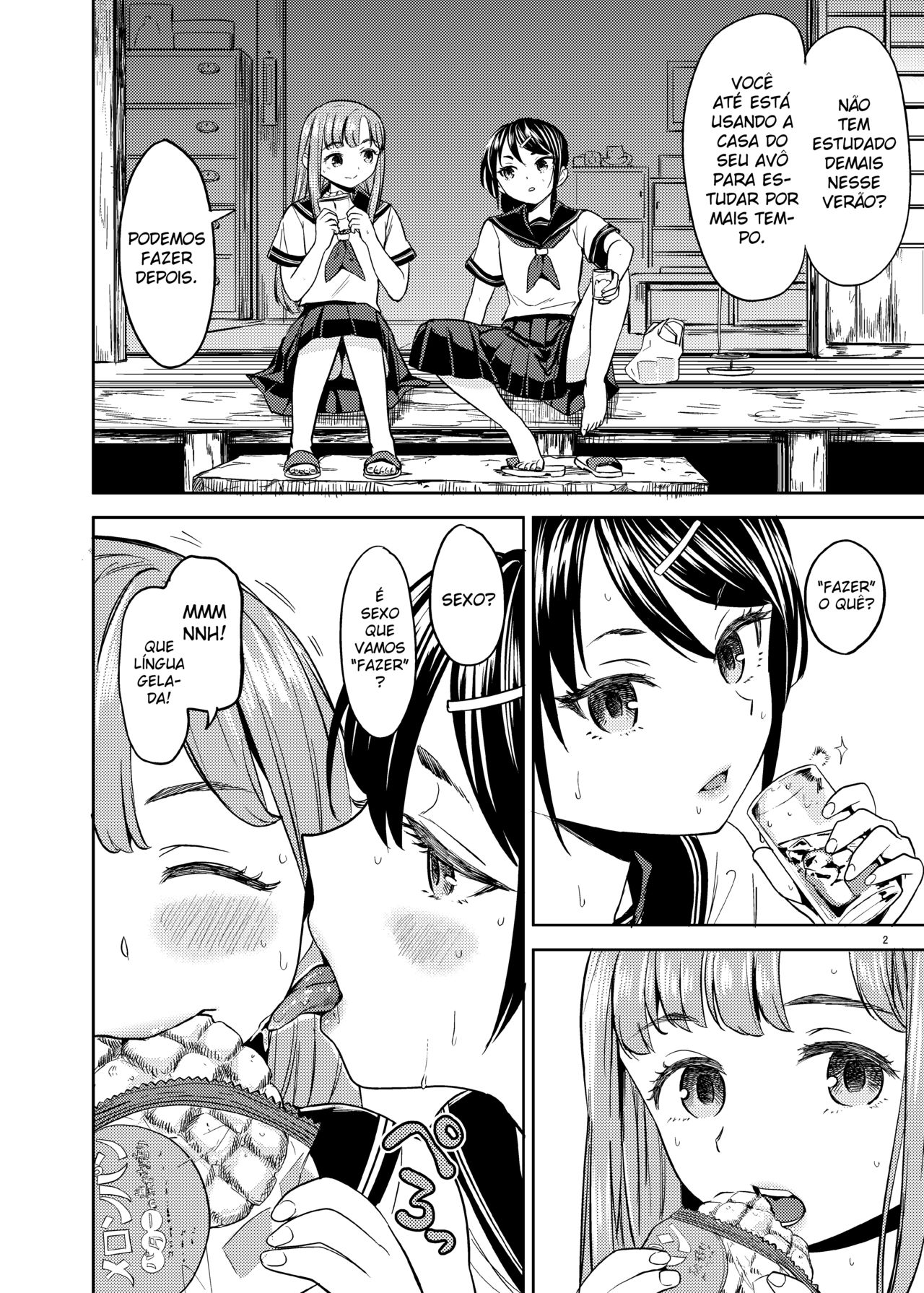 [Nedaore (Ayane)] Natsu made no Kankei (Portuguese-BR) [Lobozero] [Digital] image number 3