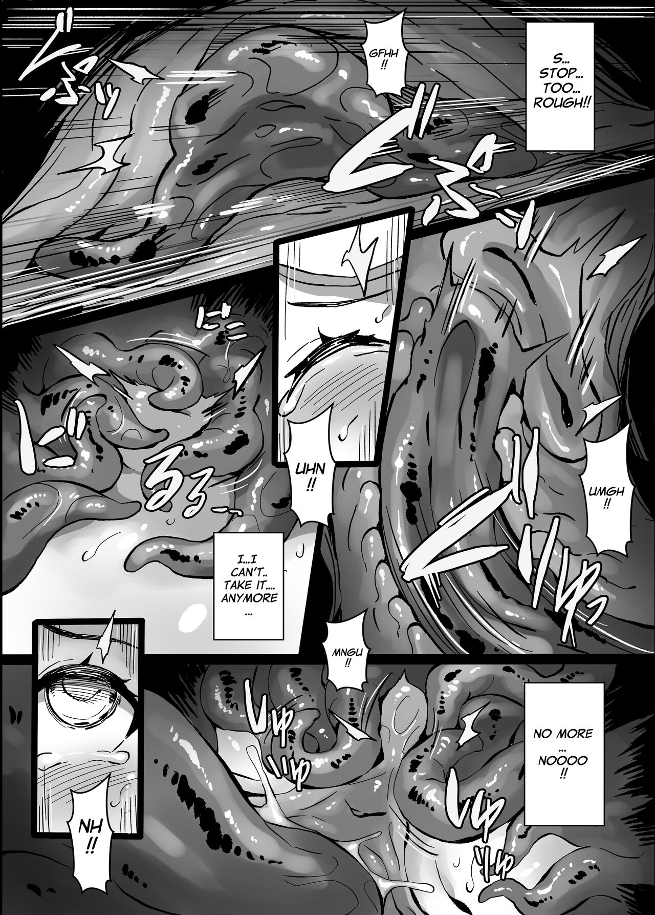 [Mist Night (Co_Ma)] Hell of Tentacles Doodle - Mei vs Metamon (Pokemon) [English] numero di immagine  8