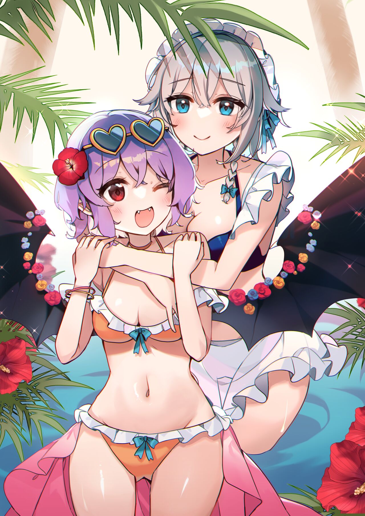 [KirororO (kirero)] Koumakan Summerdays | 红魔馆summerdays (Touhou Project) [Chinese] [红茶夜话汉化组] [Digital] Bildnummer 2