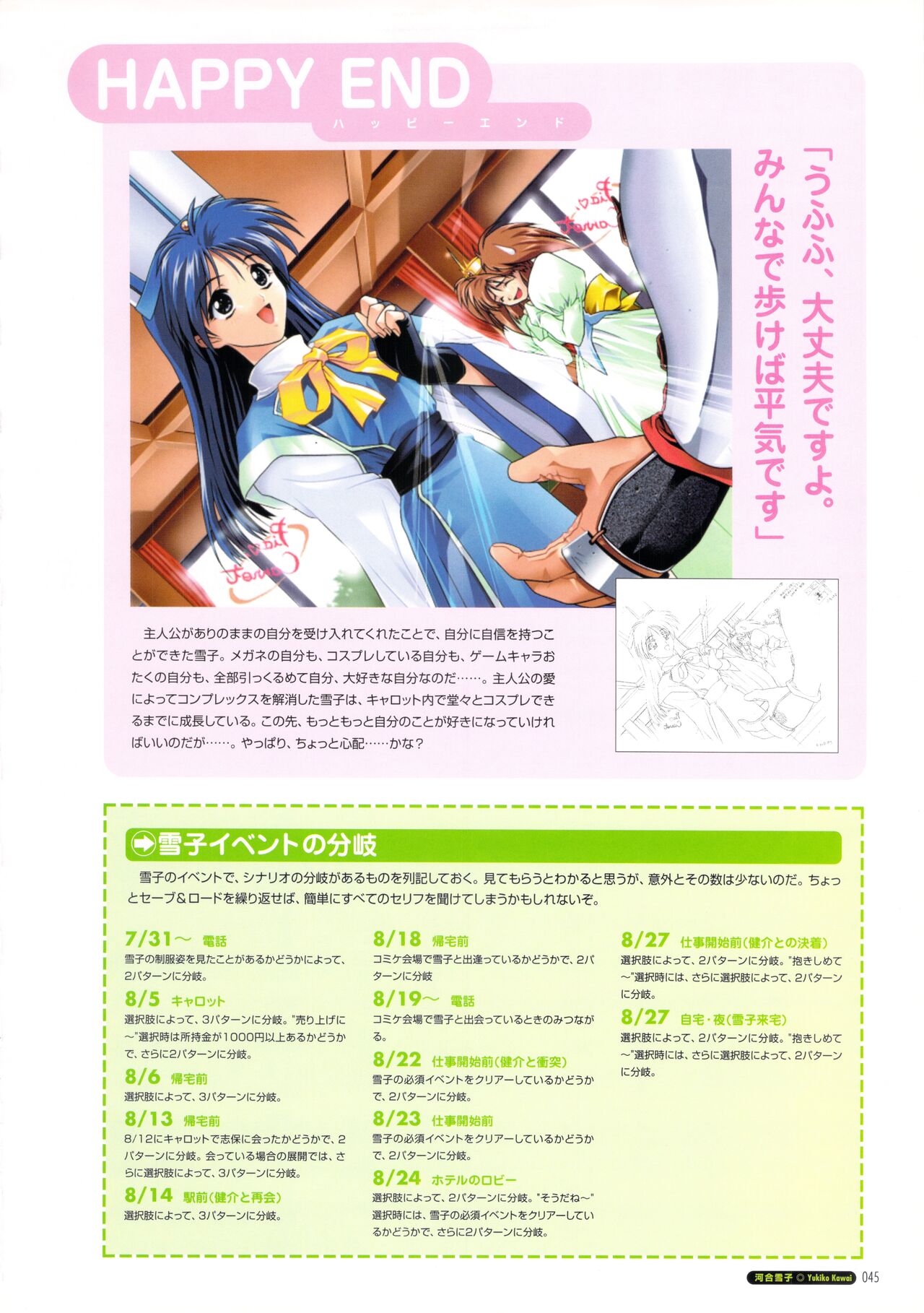 Pia Carrot e Youkoso!! Visual Fan Book imagen número 51