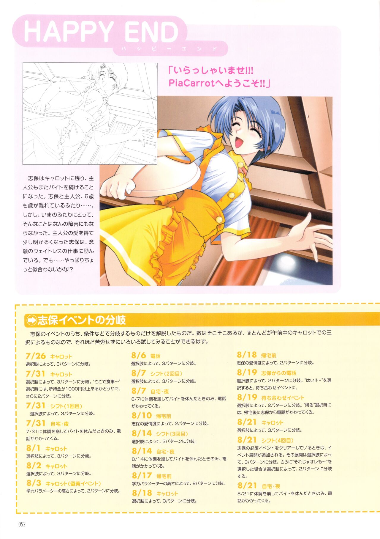 Pia Carrot e Youkoso!! Visual Fan Book imagen número 58