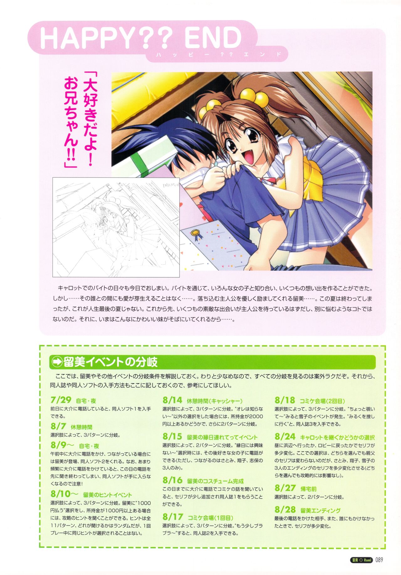 Pia Carrot e Youkoso!! Visual Fan Book imagen número 93