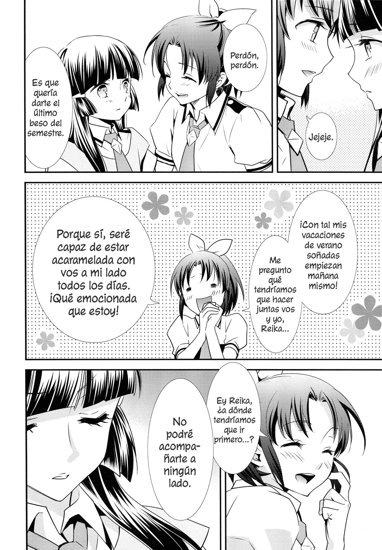 (C82) [SWEET PEA, COCOA BREAK (Ooshima Tomo, Ooshima Towa, Takano Saku)] Amagami Syrup (Smile Precure!) [Spanish] [Nekomi Fansub] numero di immagine  5
