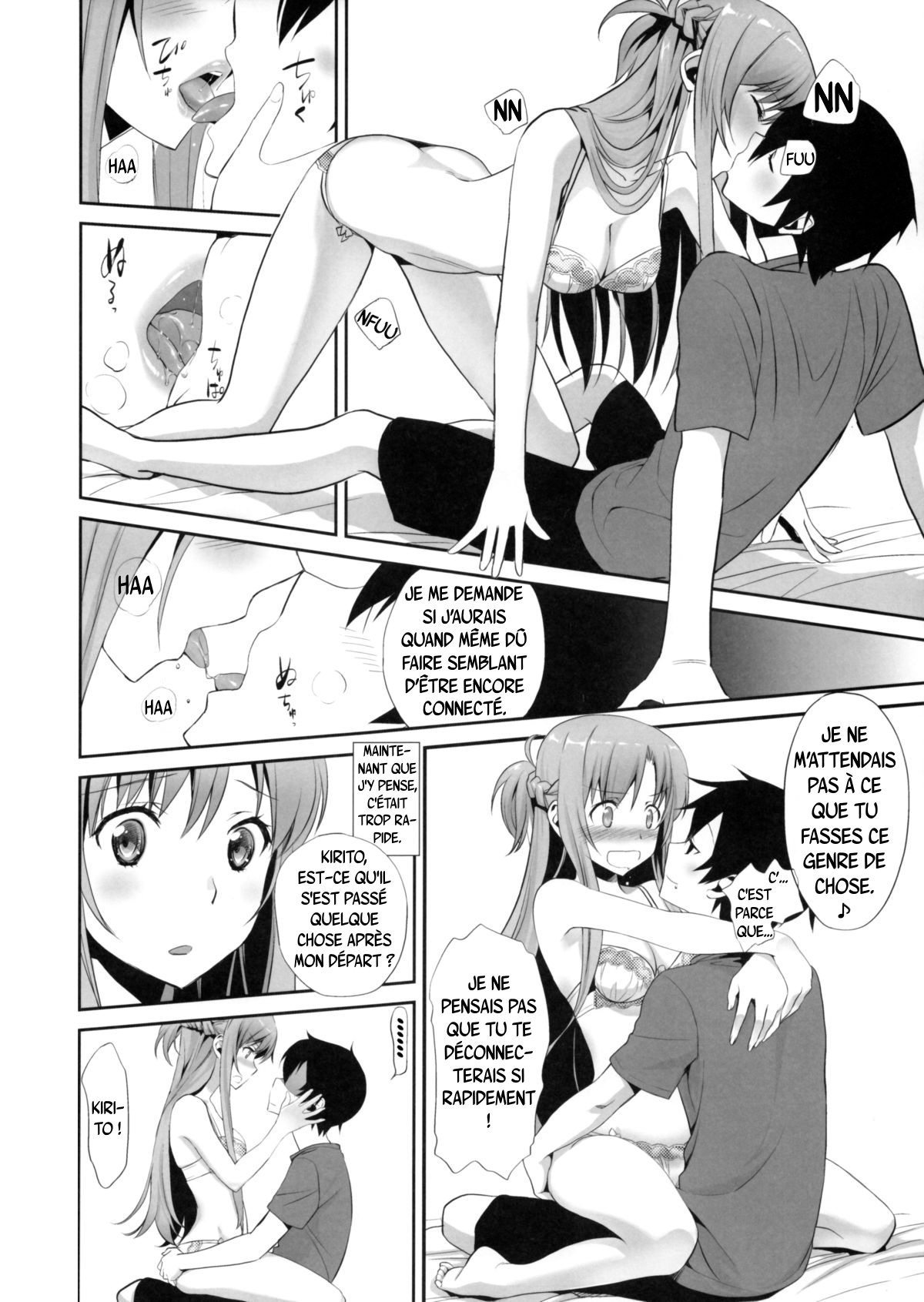(COMIC1☆9) [Bloody Okojo (Mojyako, Caviar)] Sunny-side up? (Sword Art Online) [french] 11eme image