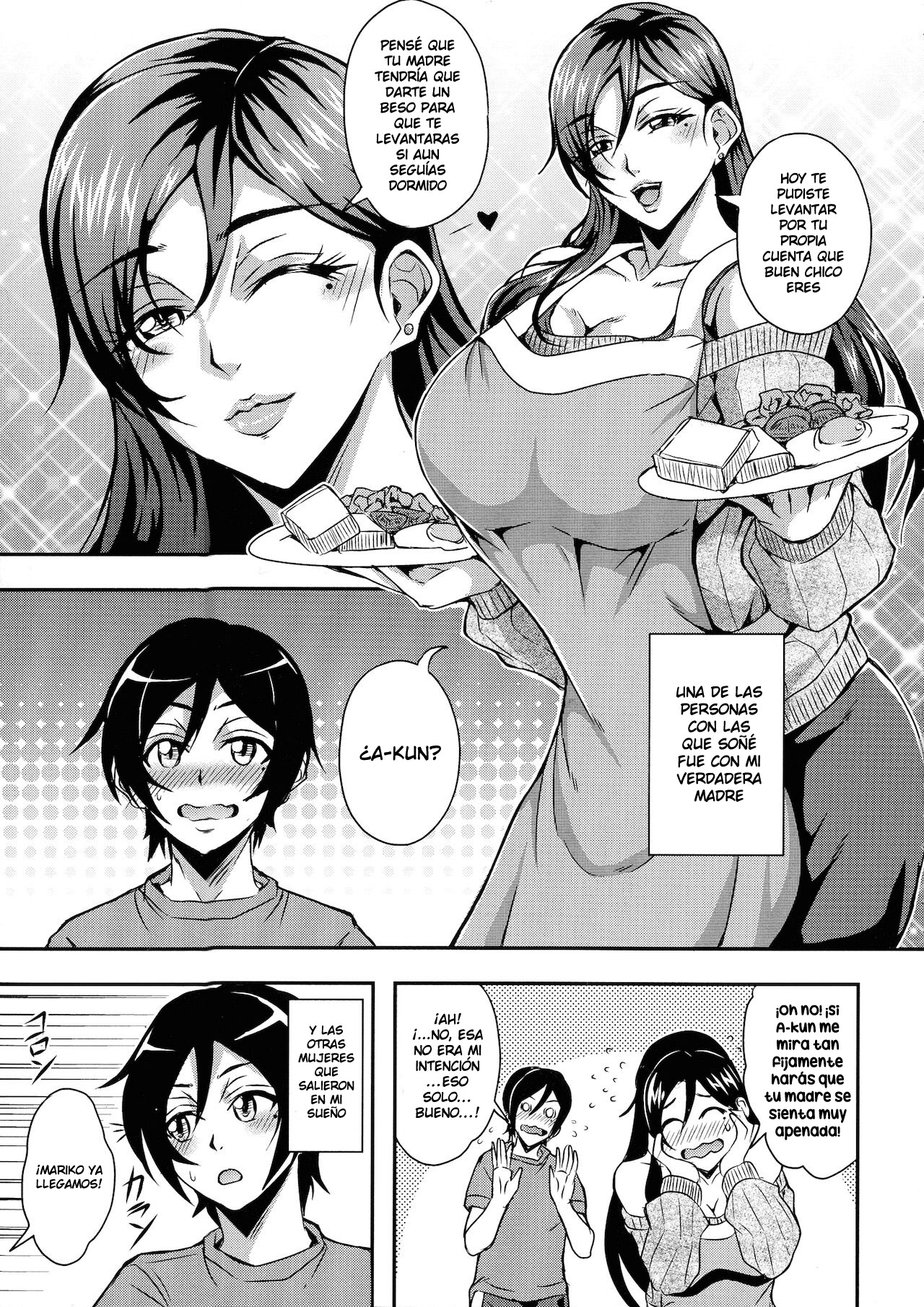 [Mifune Seijirou] Boku to Succubus Mama-tachi to no Harem Life 1 - Mi vida harem junto a mis madres súcubos Cap 1 [Spanish] numero di immagine  7