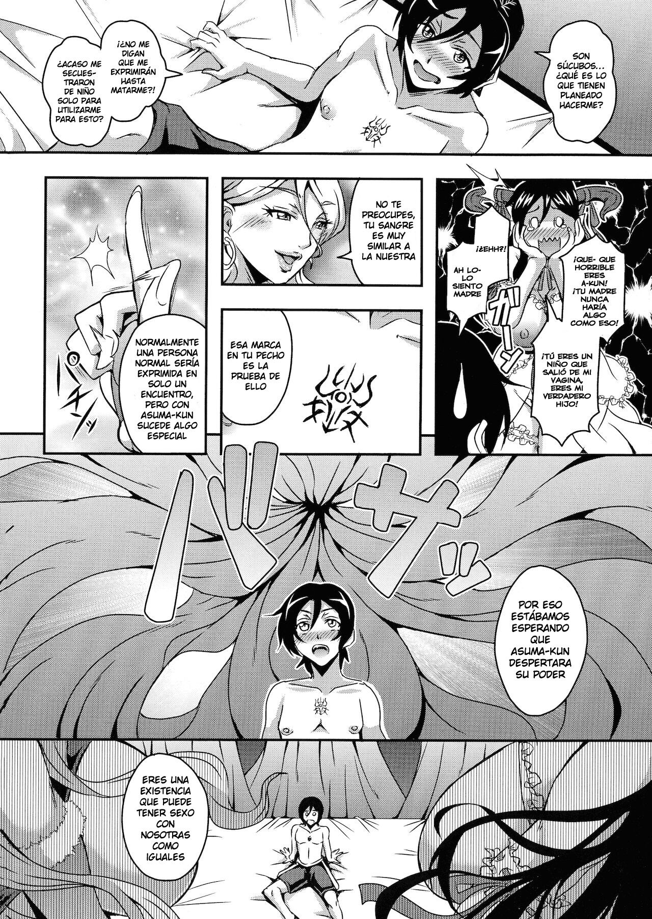 [Mifune Seijirou] Boku to Succubus Mama-tachi to no Harem Life 1 - Mi vida harem junto a mis madres súcubos Cap 1 [Spanish] numero di immagine  18