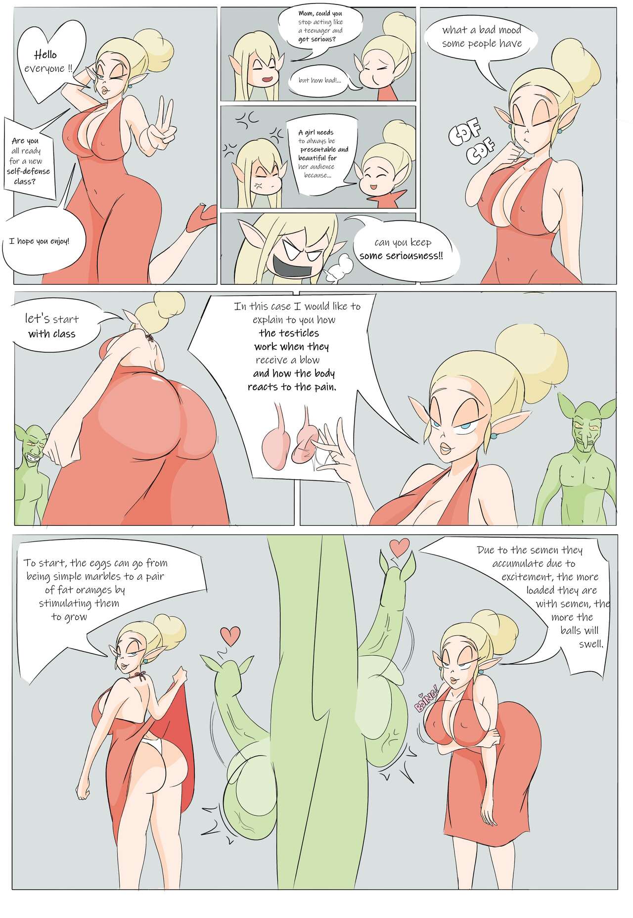 self defense for elf part 2 (comic) 画像番号 3