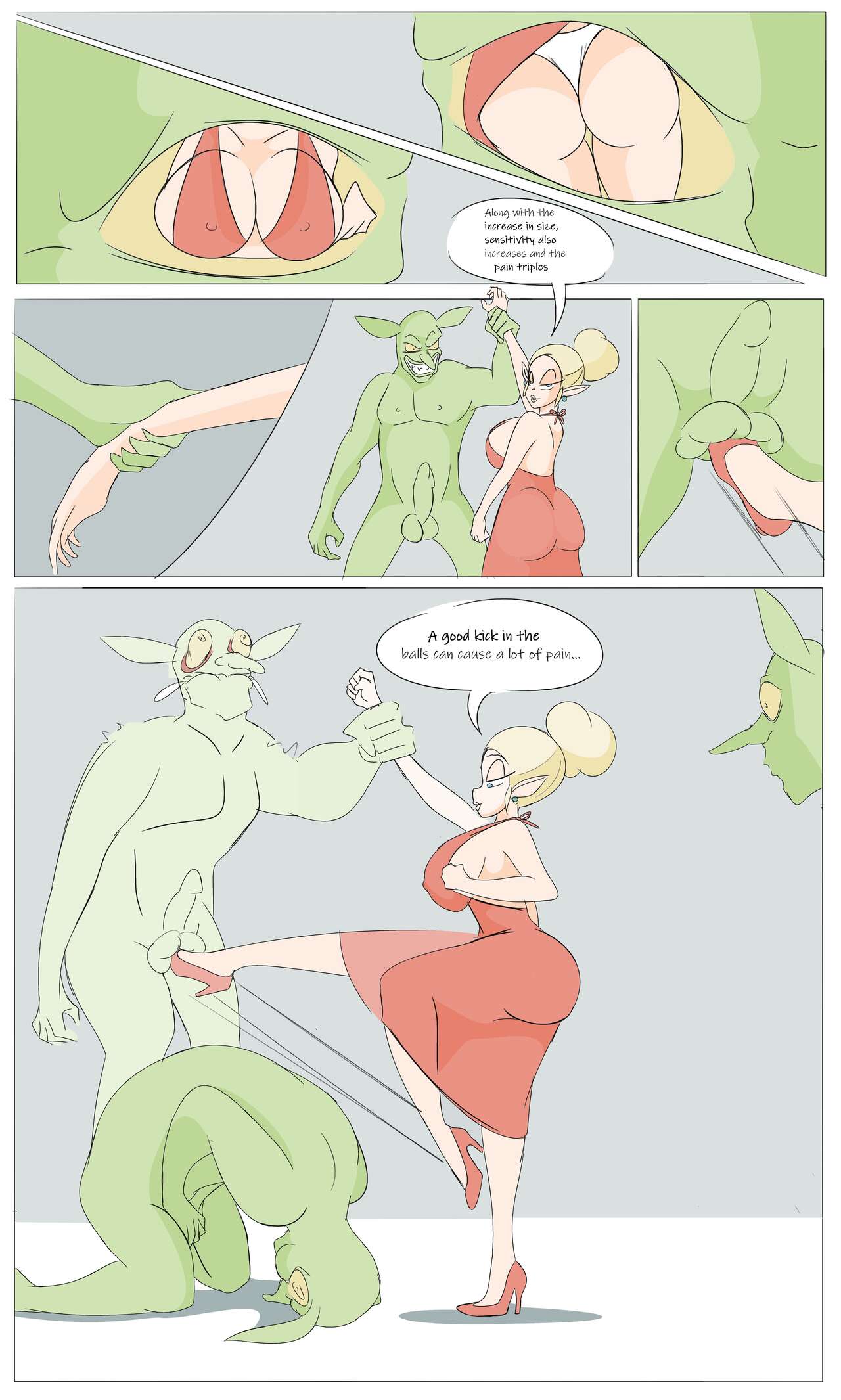 self defense for elf part 2 (comic) 画像番号 4
