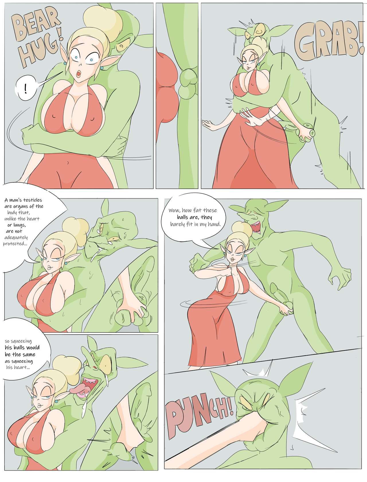 self defense for elf part 2 (comic) 画像番号 5