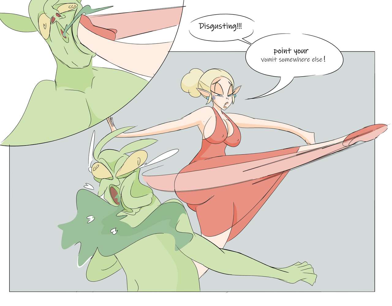 self defense for elf part 2 (comic) 画像番号 8