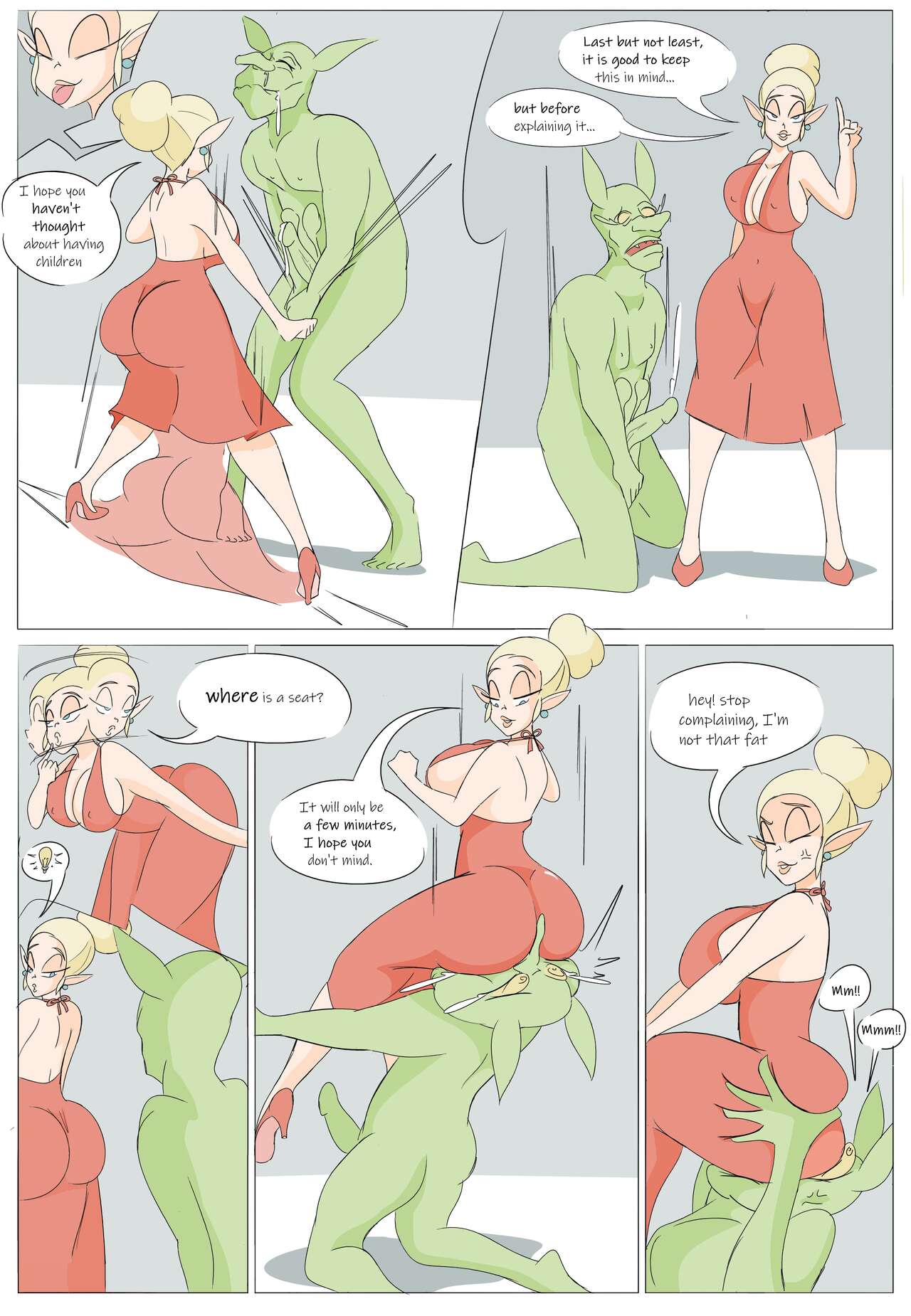 self defense for elf part 2 (comic) 画像番号 10