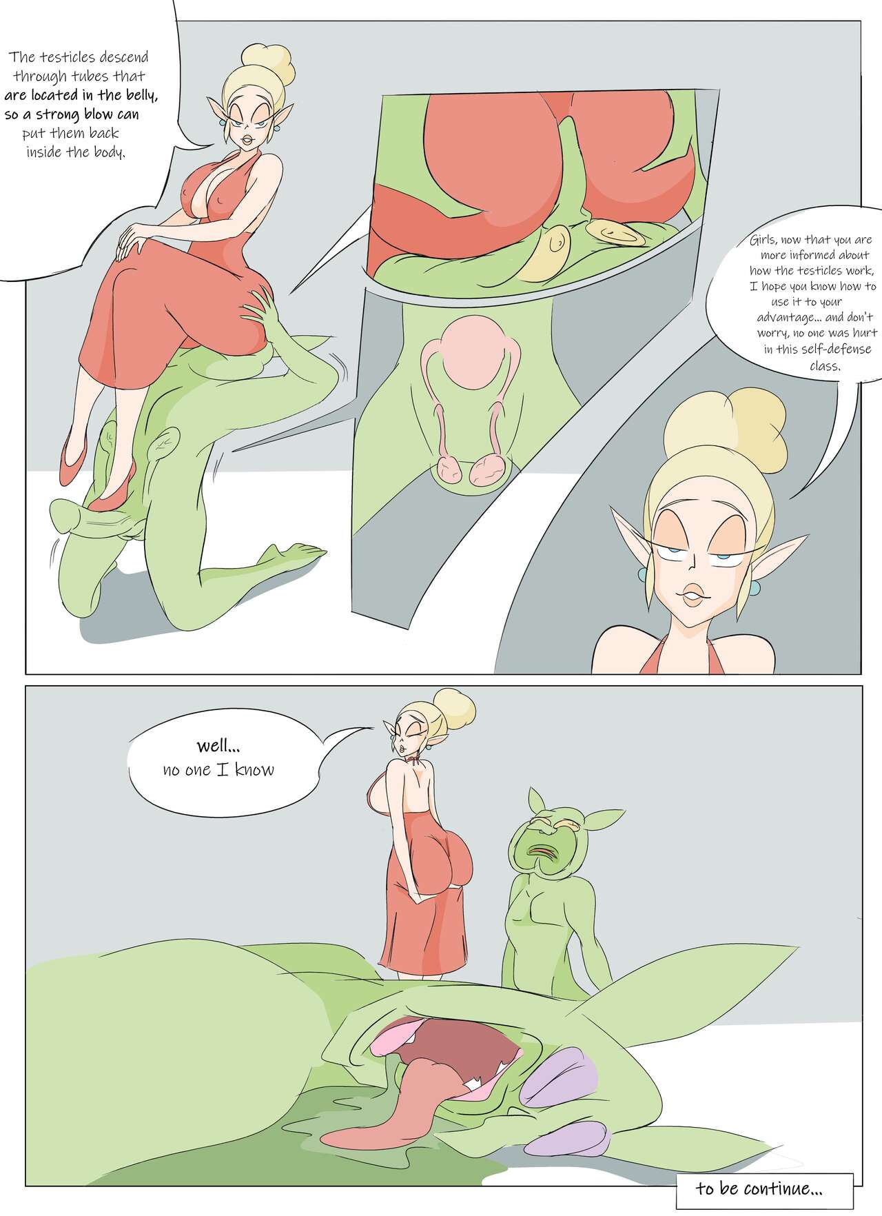 self defense for elf part 2 (comic) 画像番号 11