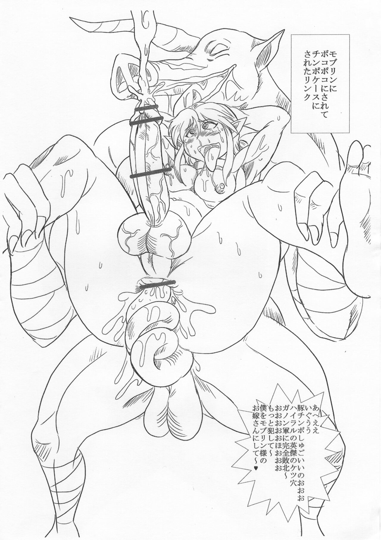 [NAMANECOTEI (chan shin han)] ハイラルの牝勇者 (The Legend Of Zelda) image number 18