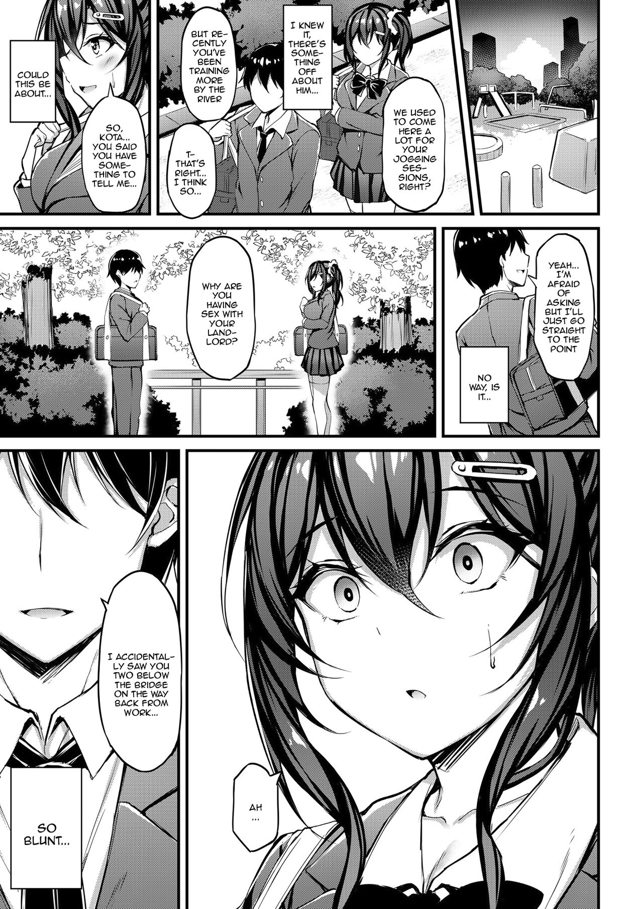 [Mofurentei (Xe)] Kanojo ga Separate o Matou Riyuu -Watashi no Oji-san ni Sasageru Seishun Iro no Separate- | The Reason My Girlfriend Wears a Two-Piece Track Uniform -The Youth-colored Uniform That I Offer To an Old Man- [English] {Doujins.com} [Digital] 이미지 번호 8