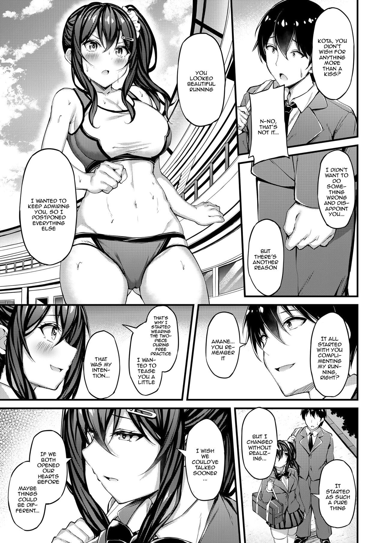 [Mofurentei (Xe)] Kanojo ga Separate o Matou Riyuu -Watashi no Oji-san ni Sasageru Seishun Iro no Separate- | The Reason My Girlfriend Wears a Two-Piece Track Uniform -The Youth-colored Uniform That I Offer To an Old Man- [English] {Doujins.com} [Digital] imagen número 12