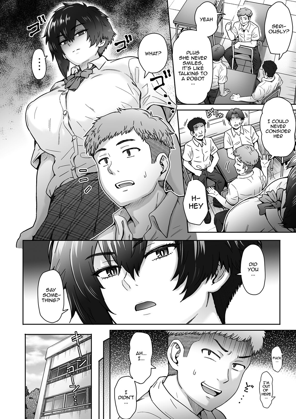 [Eight Beat (Itou Eight)] Fuaiso de Senotakai Kanojo ga Ore no Shiranai Ma ni… | My Unfriendly, Tall Girlfriend Became Like That Behind My Back [English] {Doujins.com} [Digital] image number 3