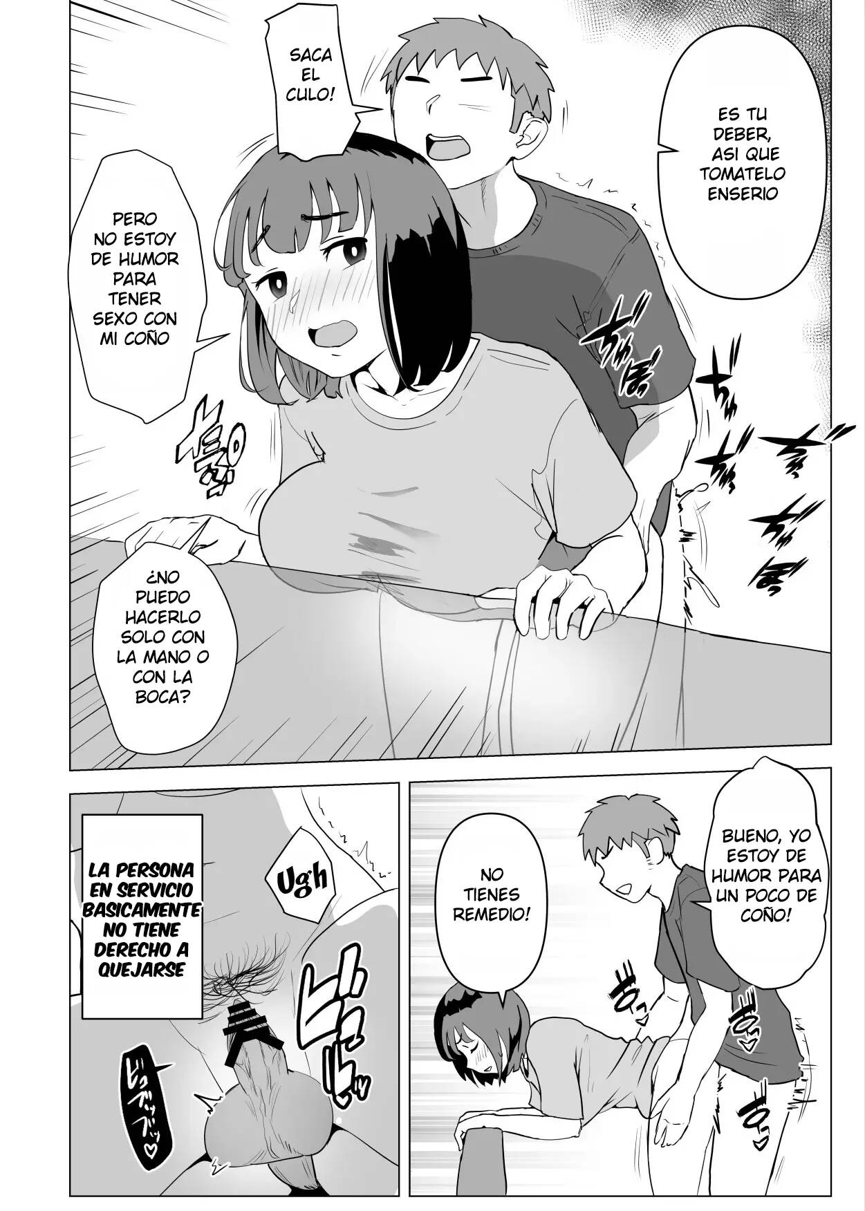 [Mochichimaru] Uchi de wa Kazoku Sex wa Joushiki Rashii [Spanish] 17eme image