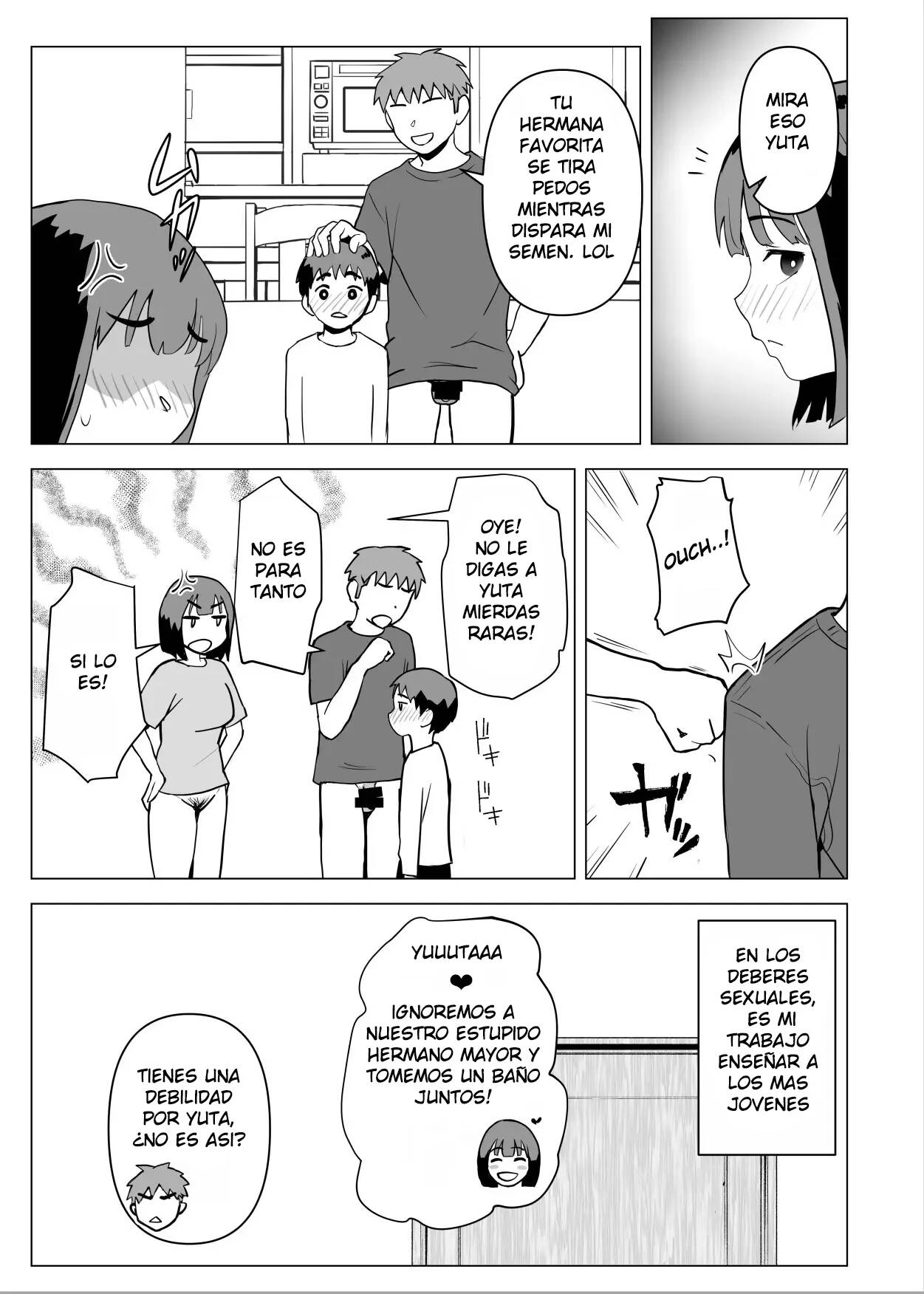 [Mochichimaru] Uchi de wa Kazoku Sex wa Joushiki Rashii [Spanish] 20eme image