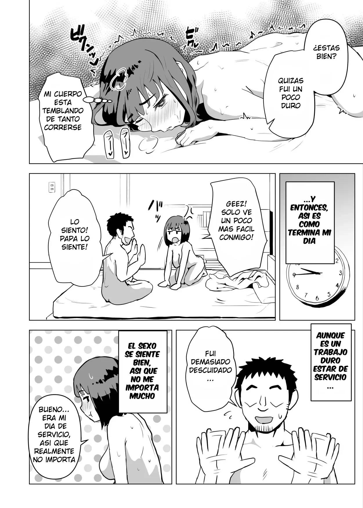 [Mochichimaru] Uchi de wa Kazoku Sex wa Joushiki Rashii [Spanish] 37eme image