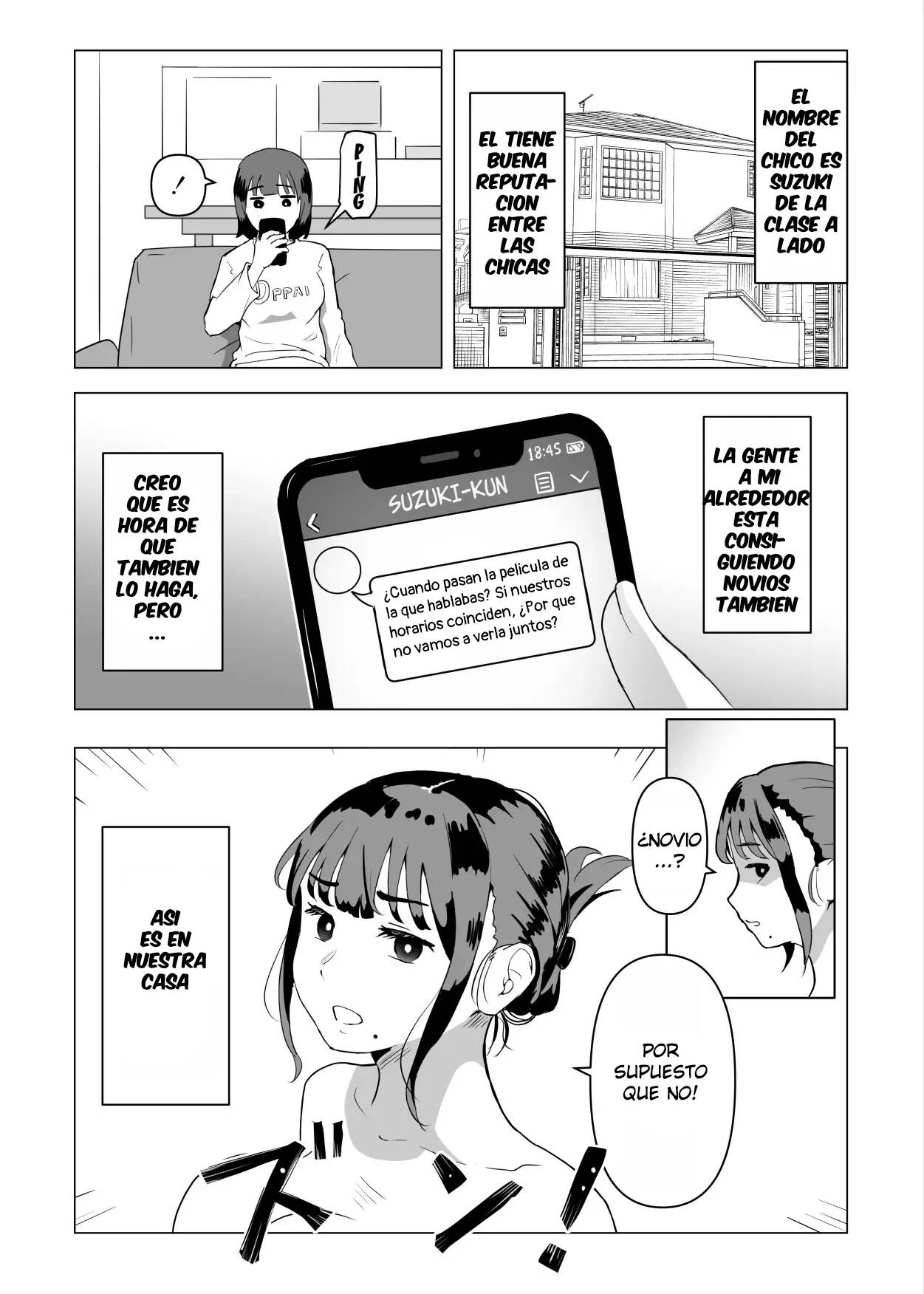 [Mochichimaru] Uchi de wa Kazoku Sex wa Joushiki Rashii [Spanish] 39eme image