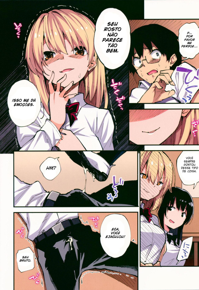 (CT32) [Yamanashi Musume. (Shituzhi, Sawayaka Samehada)] Saimin Nouryoku de Midara na Pakohame Seikatsu ~Hatsujou Shita Ijimekko to Onedari SEX~  [Portuguese-BR] image number 5