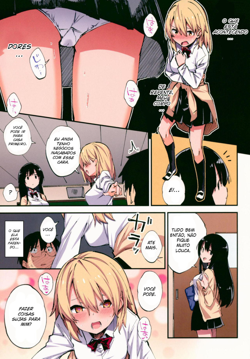 (CT32) [Yamanashi Musume. (Shituzhi, Sawayaka Samehada)] Saimin Nouryoku de Midara na Pakohame Seikatsu ~Hatsujou Shita Ijimekko to Onedari SEX~  [Portuguese-BR] image number 10