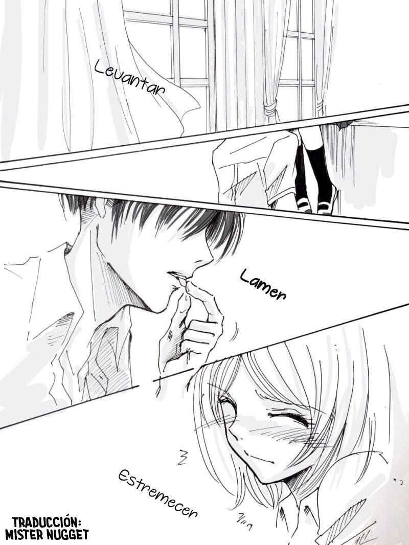 [(仁希くらら@Ｌａｚｕｌｉｔｅ)] Secundaria titán- Rivetra manga (Shingeki no Kyojin) [Spanish] [Mr. Nugget] 6eme image
