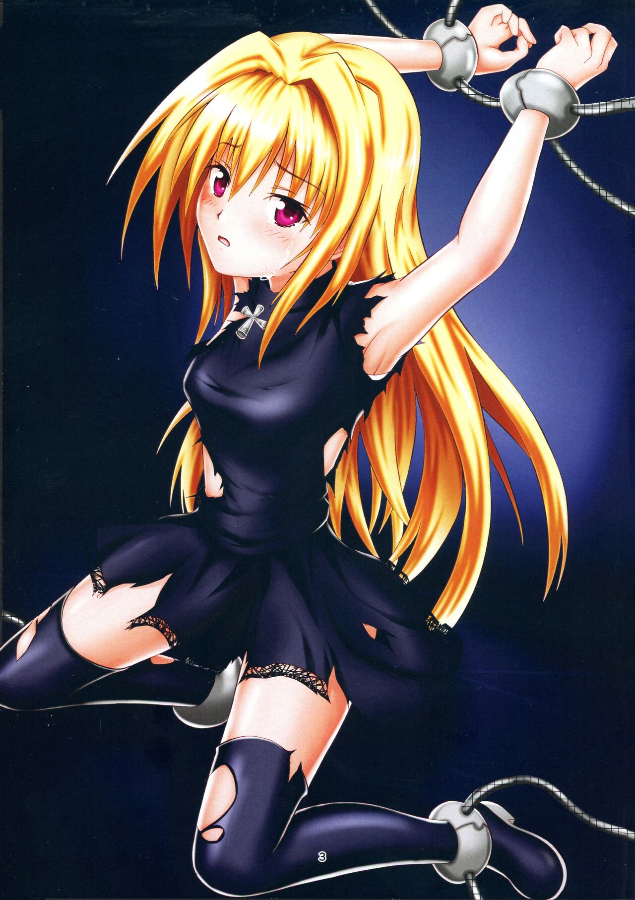 (C96) [5Base (Gobi)] BLACK NIGHTMARE (Black Cat) numero di immagine  3