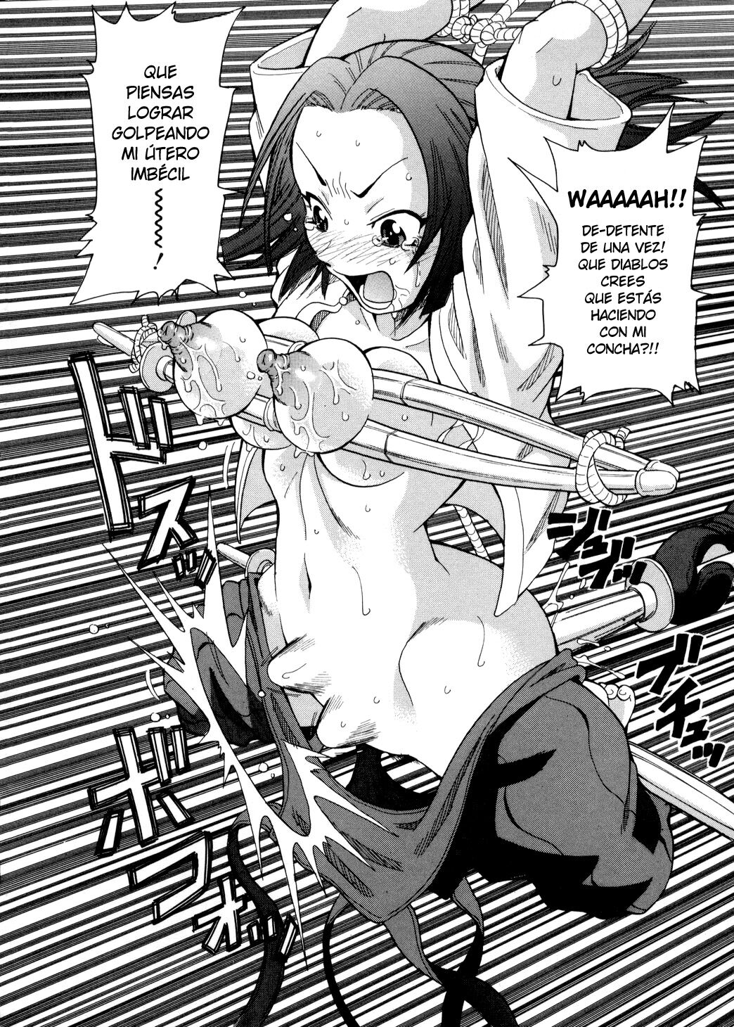 John K. Pe-ta] Golpe Directo!! Agonia por la espada infernal | Chokugeki!! Monzetsu jigoku ken (Chou Monzetsu Curriculum) [Spanish] [Harenchi no Fansub] [Decensored] 图片编号 14