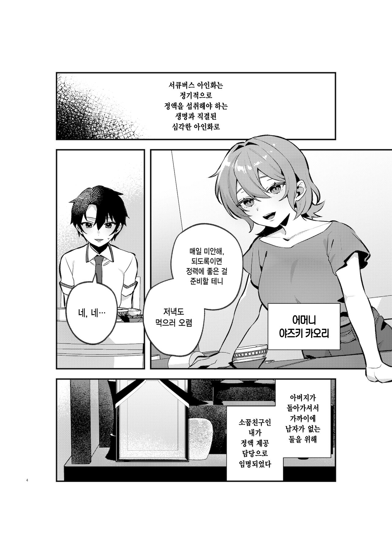 [nikukyu (Shinima, Sasaki Shino)] Yazuki Shimai no Hijou Shoku 1 | 야즈키 자매의 비상식량 1 [Korean] 이미지 번호 3