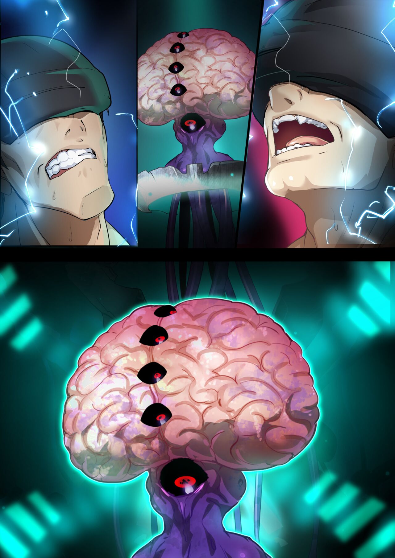 『ヒロイン受胎命令・魔導神姫狩り編 ボディハッカー』前編(漫画形式＋高解像度) image number 91