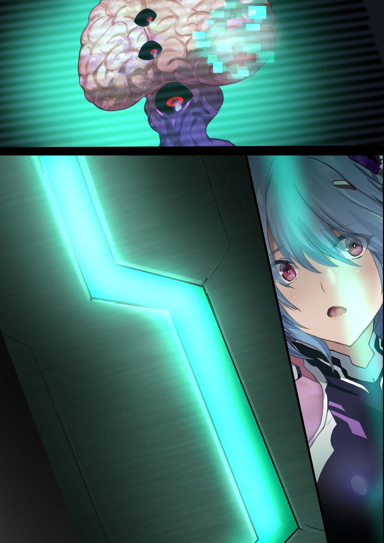 『ヒロイン受胎命令・魔導神姫狩り編 ボディハッカー』前編(漫画形式＋高解像度) image number 93