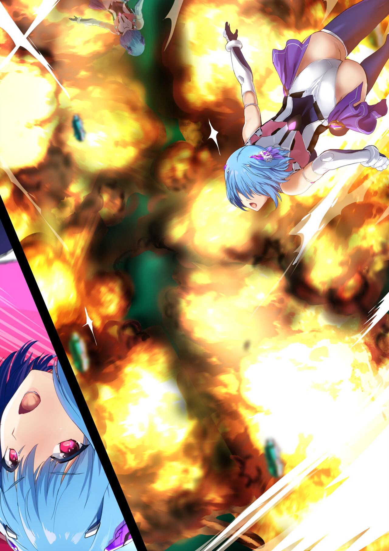 『ヒロイン受胎命令・魔導神姫狩り編 ボディハッカー』前編(漫画形式＋高解像度) image number 98