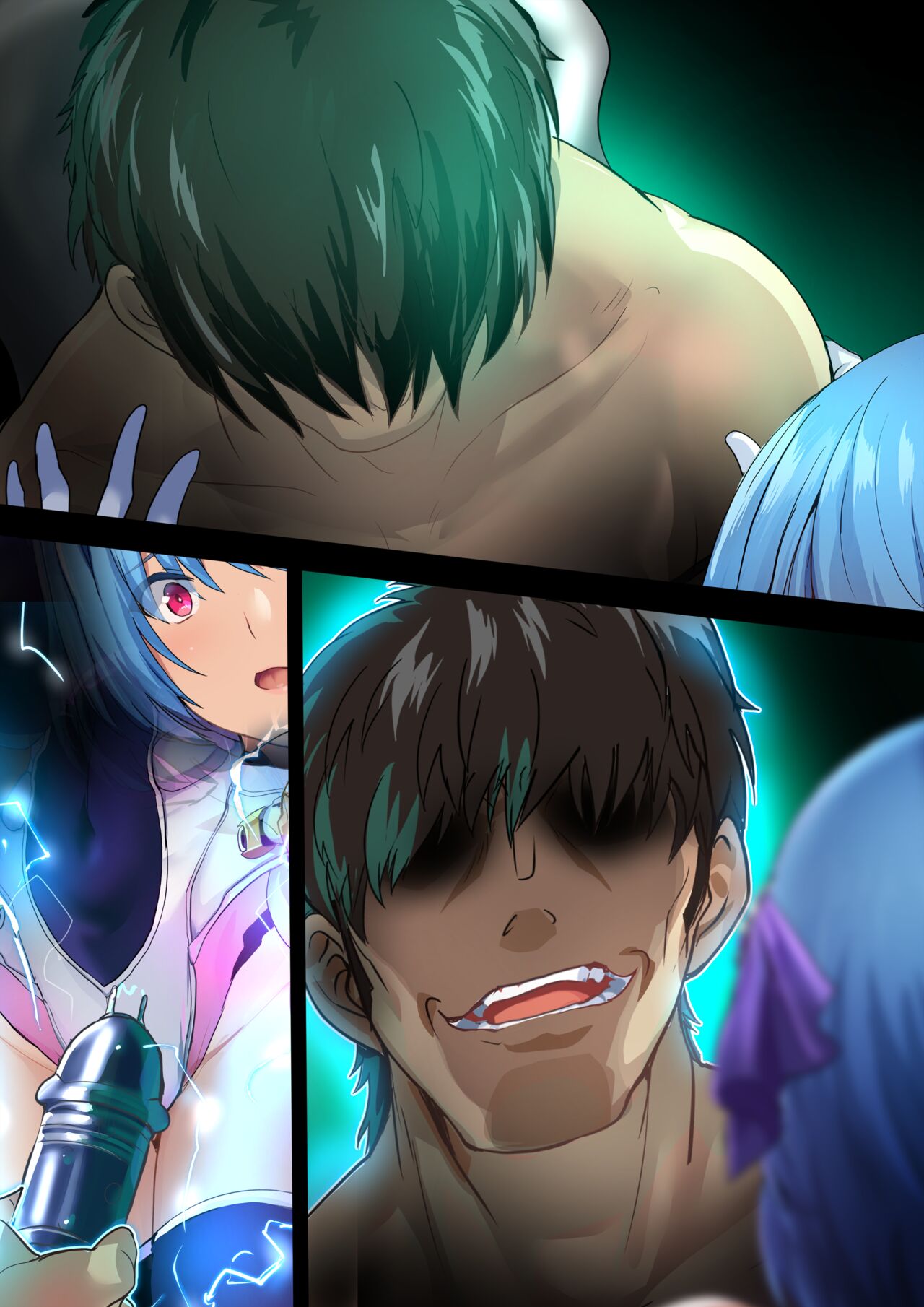 『ヒロイン受胎命令・魔導神姫狩り編 ボディハッカー』前編(漫画形式＋高解像度) image number 102