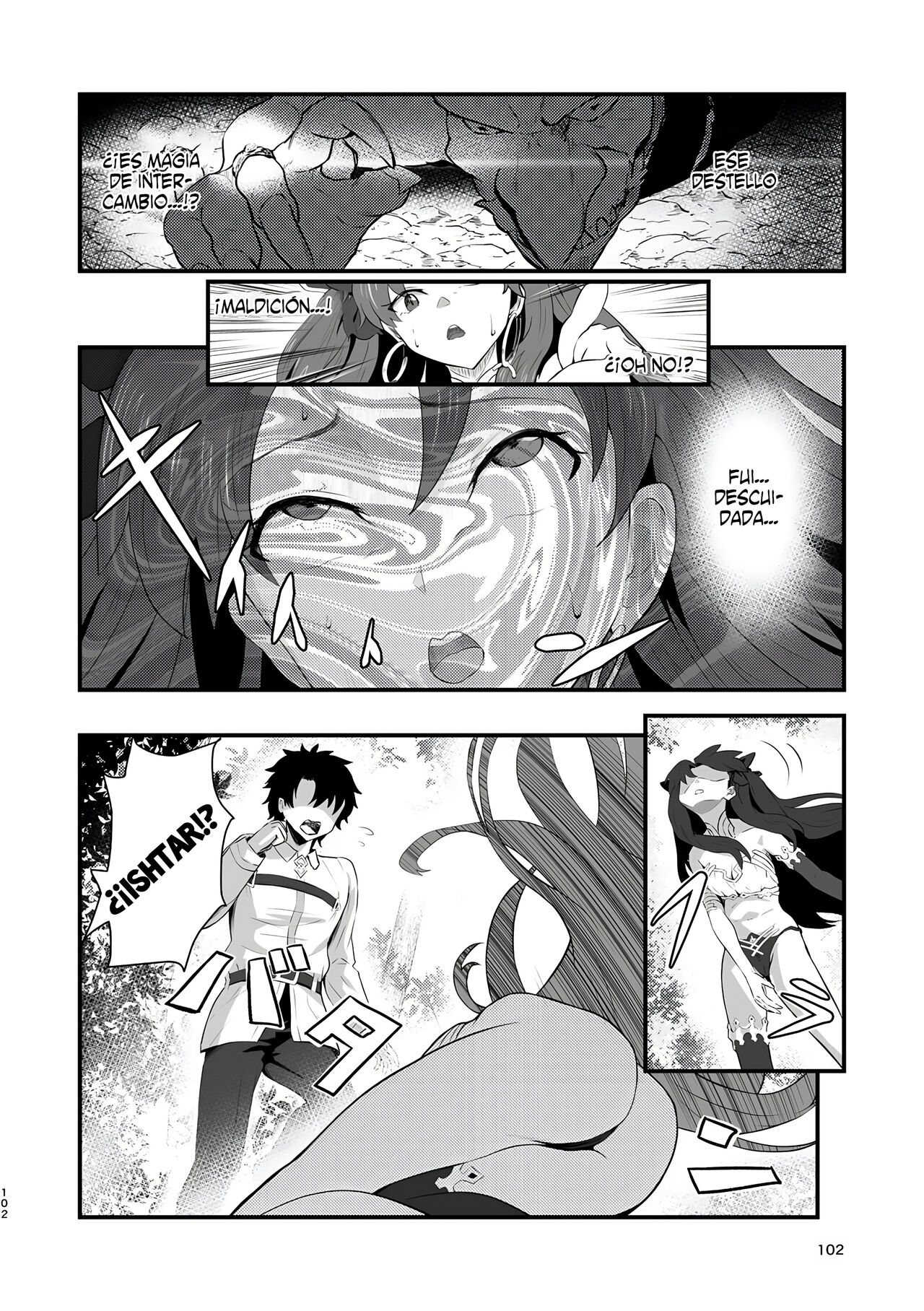 [Mishima Psycho] Swap Ishtar (TSFGO Tasha-kei TSF Anthology) (FateGrand Order) [Spanish] 画像番号 2