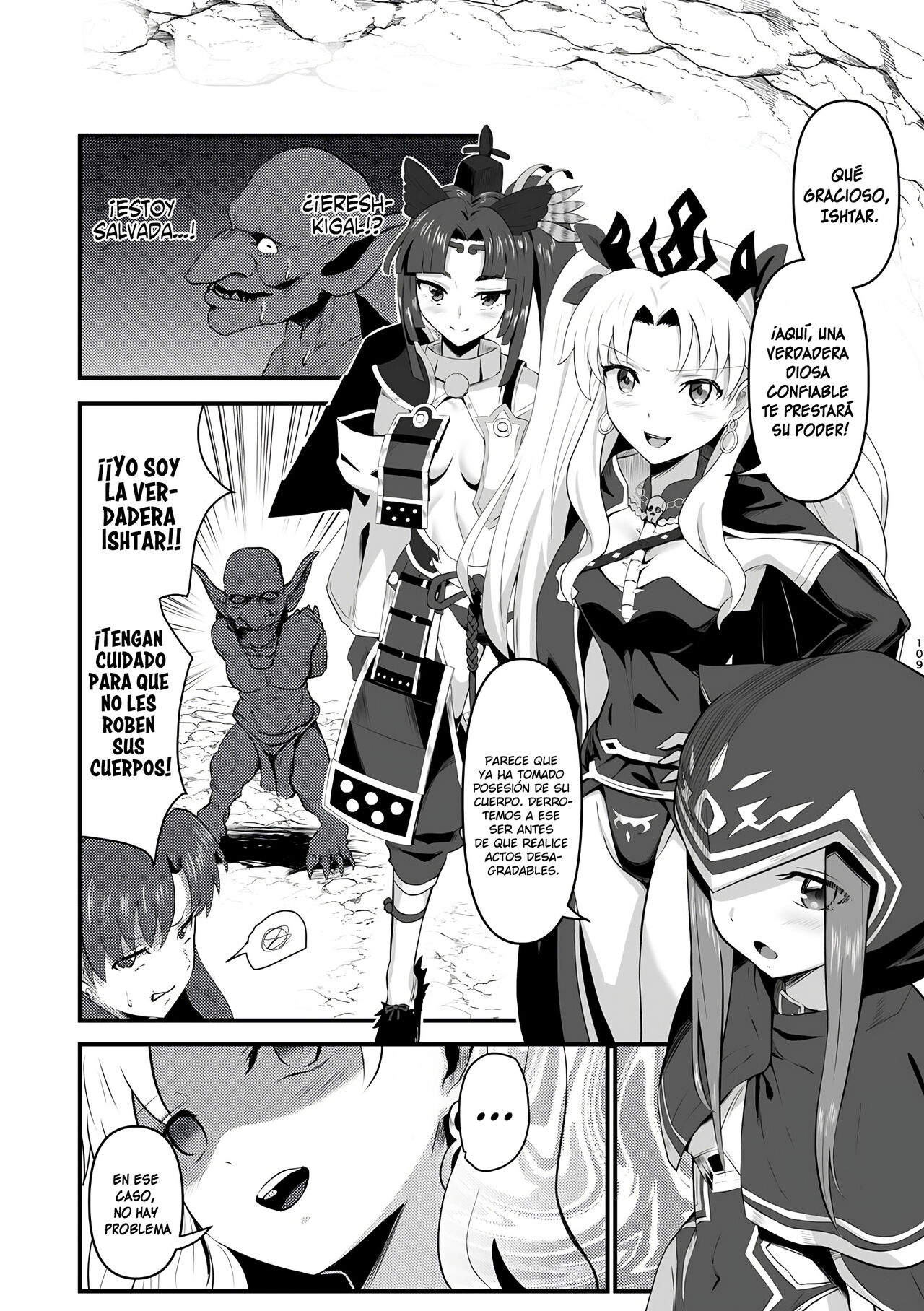 [Mishima Psycho] Swap Ishtar (TSFGO Tasha-kei TSF Anthology) (FateGrand Order) [Spanish] 画像番号 9