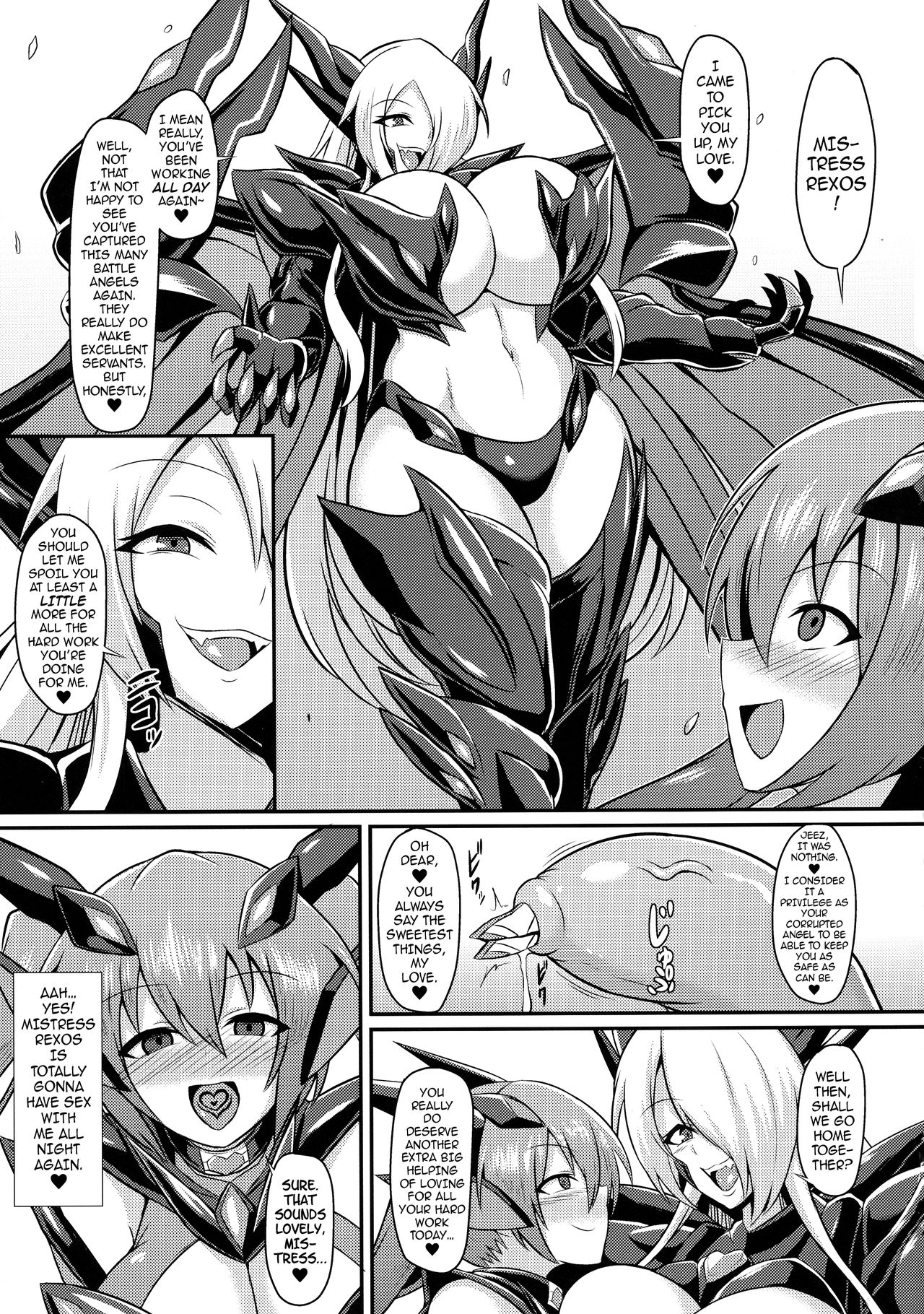 (C94) [Ikameshi Shokudou (Ikameshi)] Seisenki Iris 3 ~Inbinaru Shuuen~ | Battle Angel Iris 3 ~The End of Purity~ [English] {darknight} изображение № 7