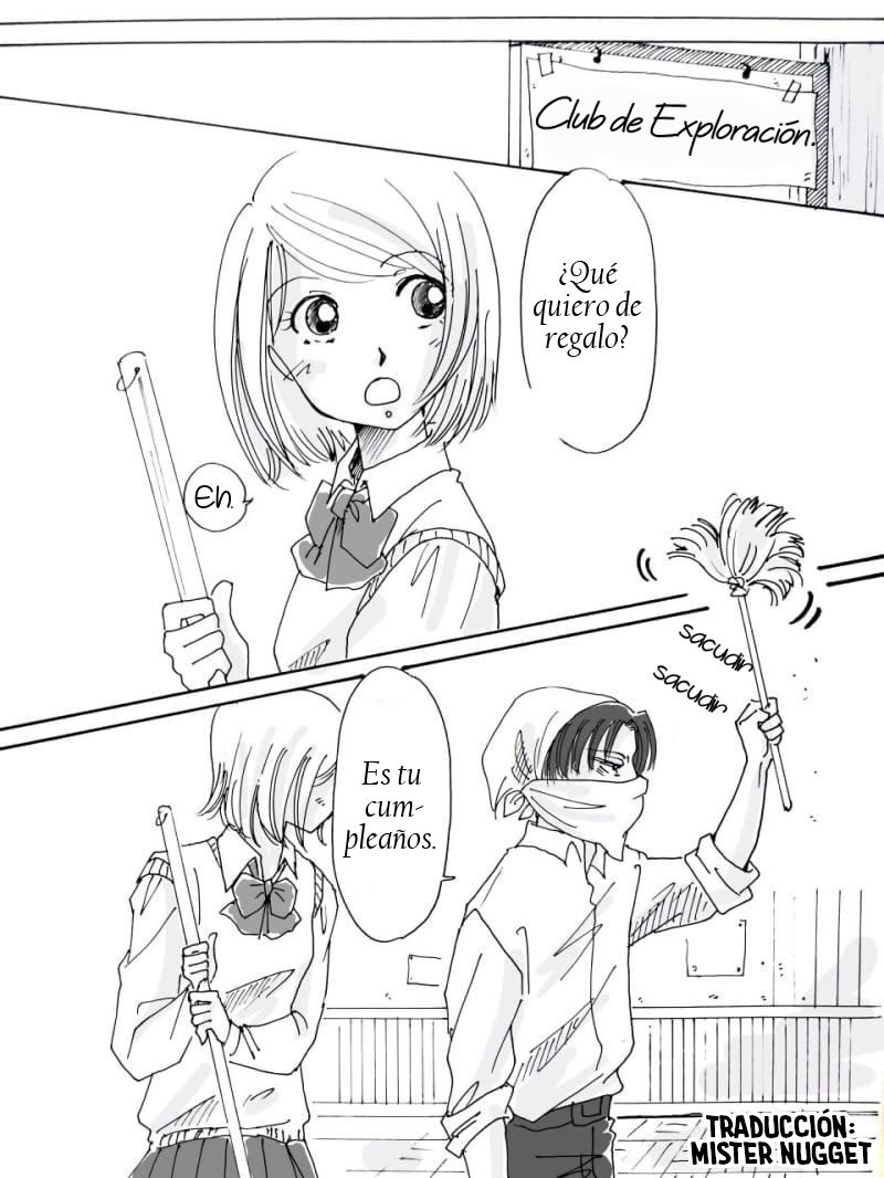 [(仁希くらら@Ｌａｚｕｌｉｔｅ)] Cumpleaños de Petra - 『Diciembre, cumpleaños ♪』Parte 1 y 2 (Shingeki no Kyojin) [Spanish] [Mr. Nugget] Bildnummer 2