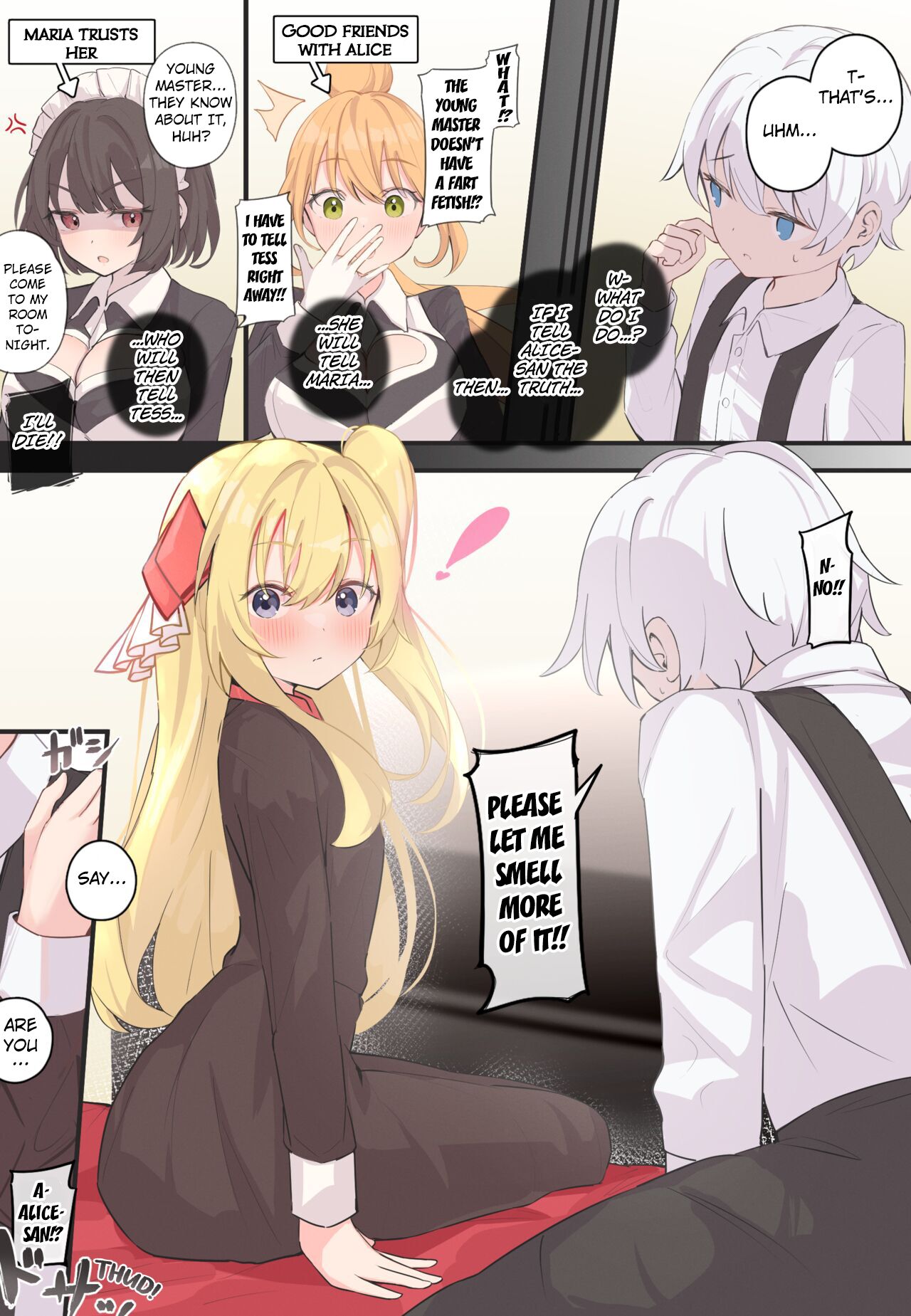 [Tsuchiro] Onara Manga - Maid to Bocchama Part 2 [English] [Kuraudo] 图片编号 7