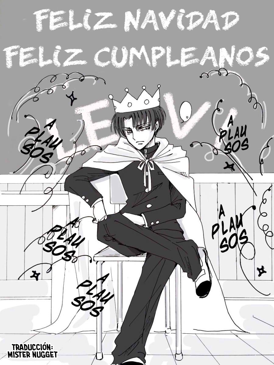 [(仁希くらら@Ｌａｚｕｌｉｔｅ)] Cumpleaños de Levi - 『Diciembre, cumpleaños ♪』 (Shingeki no Kyojin) [Spanish] [Mr. Nugget] Bildnummer 2