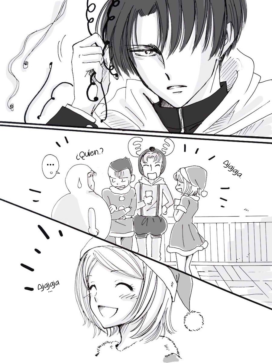 [(仁希くらら@Ｌａｚｕｌｉｔｅ)] Cumpleaños de Levi - 『Diciembre, cumpleaños ♪』 (Shingeki no Kyojin) [Spanish] [Mr. Nugget] Bildnummer 6