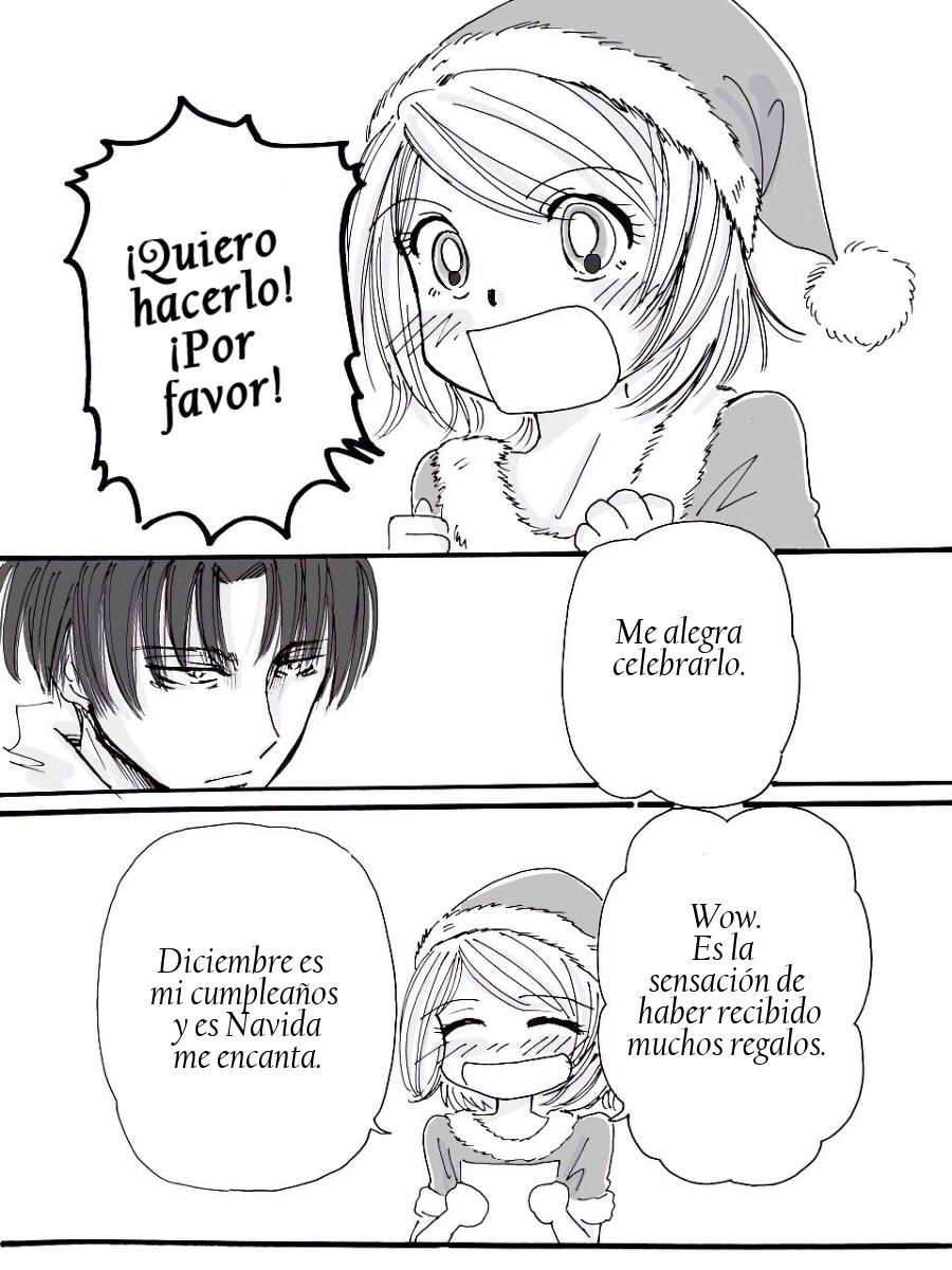 [(仁希くらら@Ｌａｚｕｌｉｔｅ)] Cumpleaños de Levi - 『Diciembre, cumpleaños ♪』 (Shingeki no Kyojin) [Spanish] [Mr. Nugget] Bildnummer 12