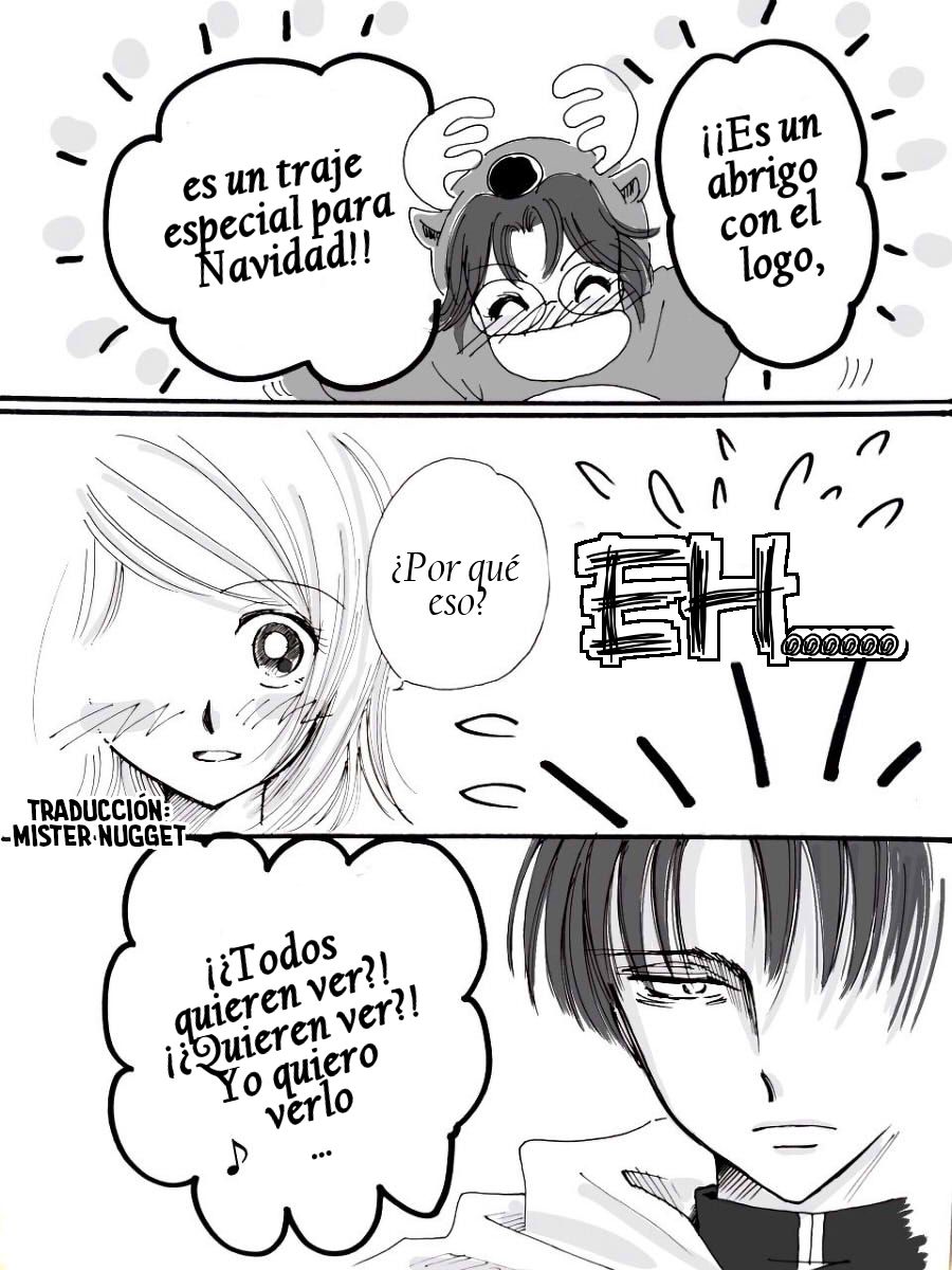 [(仁希くらら@Ｌａｚｕｌｉｔｅ)] Cumpleaños de Levi - 『Diciembre, cumpleaños ♪』 (Shingeki no Kyojin) [Spanish] [Mr. Nugget] Bildnummer 15